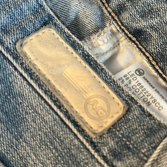 AG Denim Jeans Size 26 The Jodi Crop 22 years succession Medium Wash High Rise - Picture 13 of 13